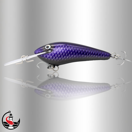 "Scorcher" LS75 75mm Deep Diver - Purple Shine