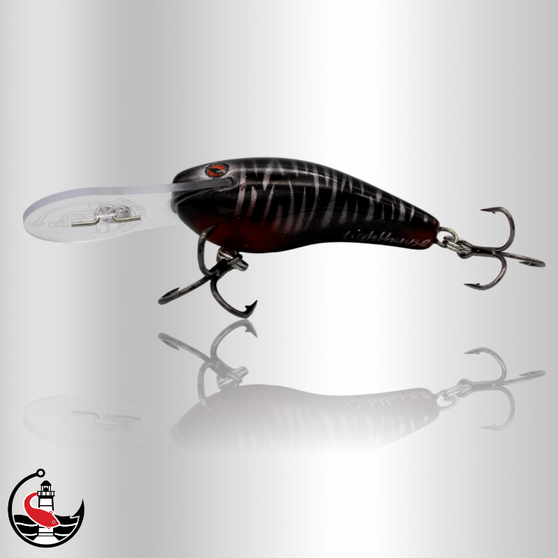 "Stomper 70" 70mm Deep Diver - Black Tiger