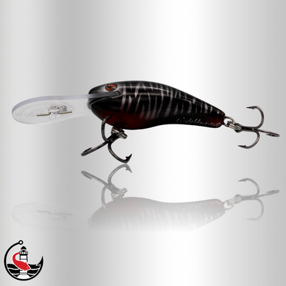 "Stomper 70" 70mm Deep Diver - Black Tiger