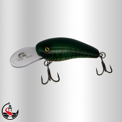 "Stomper 70" 70mm Deep Diver - Green Tiger