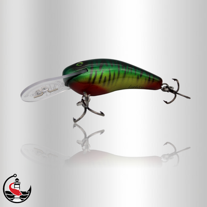 "Stomper 70" 70mm Deep Diver - Green Tiger