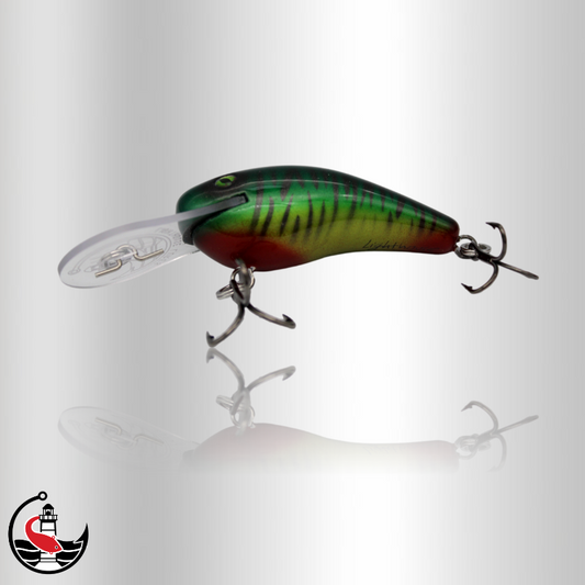 "Stomper 70" 70mm Deep Diver - Green Tiger
