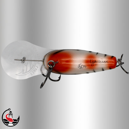"Stomper 90" 90mm Deep Diver - Bedazzle White