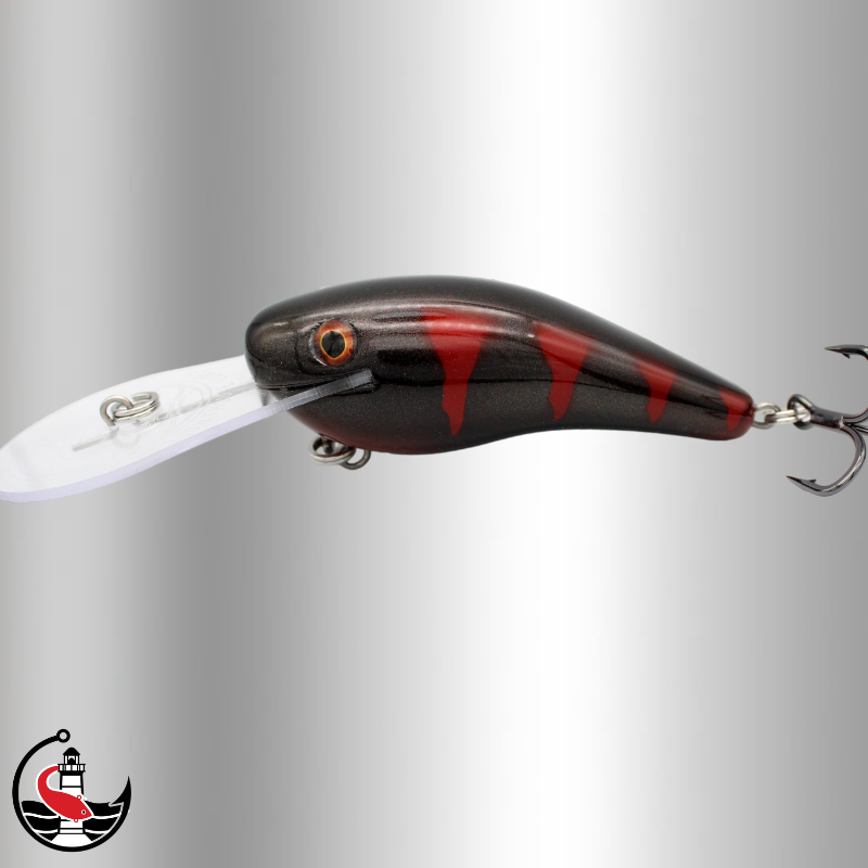 "Stomper 90" 90mm Deep Diver - Black Devil
