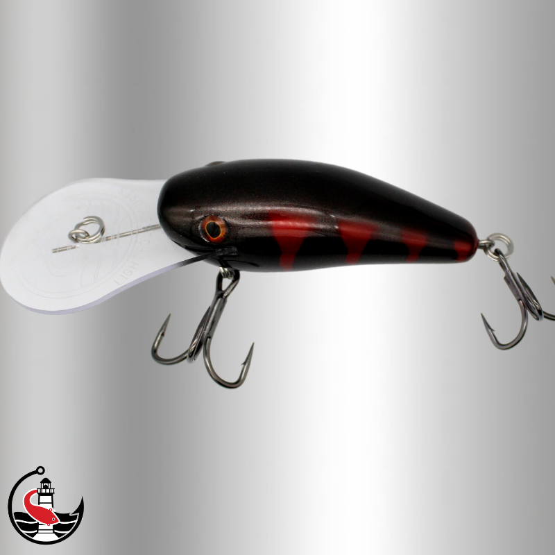 "Stomper 90" 90mm Deep Diver - Black Devil