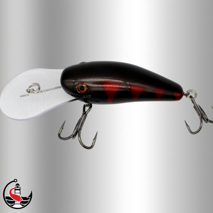 "Stomper 90" 90mm Deep Diver - Black Devil