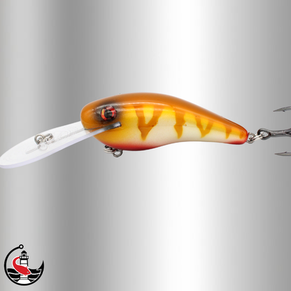 "Stomper 90" 90mm Deep Diver - Honey Stalker