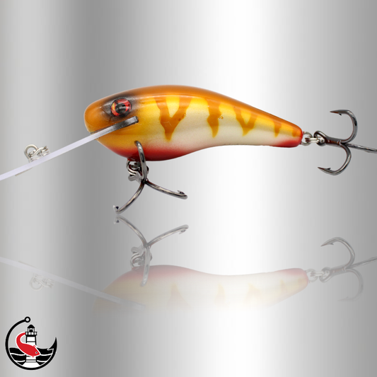 "Stomper 90" 90mm Deep Diver - Honey Stalker