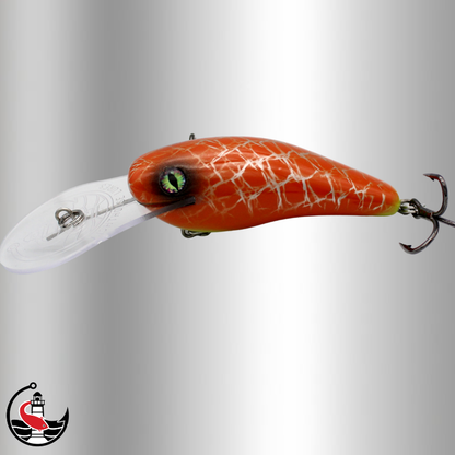 "Stomper 90" 90mm Deep Diver - Orange Gremlin