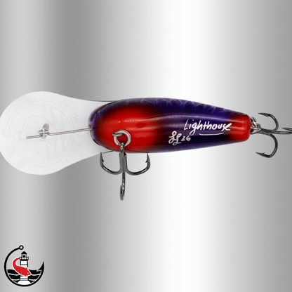 "Stomper 90" 90mm Deep Diver - Purple Gremlin