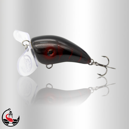 "Stormer ST50" 50mm Surface Lure - Black Knight