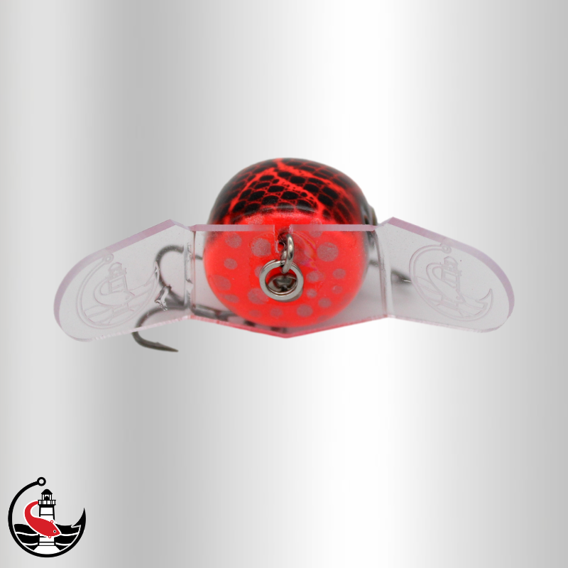 "Stormer ST50" 50mm Surface Lure - Red Fire Fly