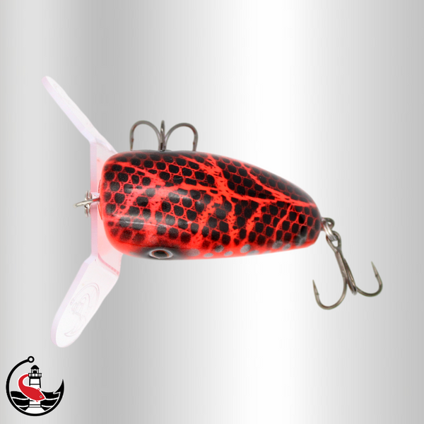 "Stormer ST50" 50mm Surface Lure - Red Fire Fly