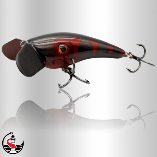 "Stormer" ST90 90mm Surface Lure - Black Devil