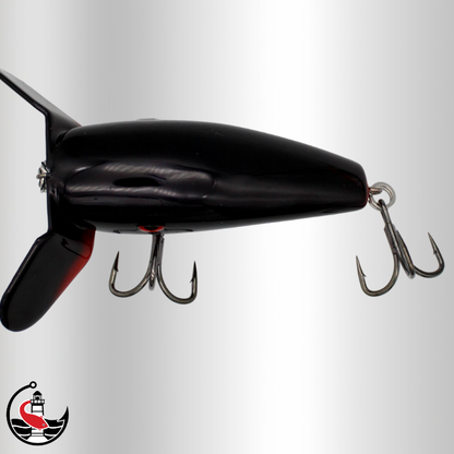 "Stormer" ST90 90mm Surface Lure - Black Knight