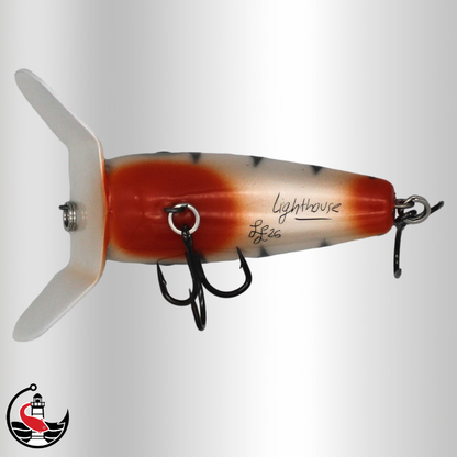 "Stormer" ST90 90mm Surface Lure - White Ghost