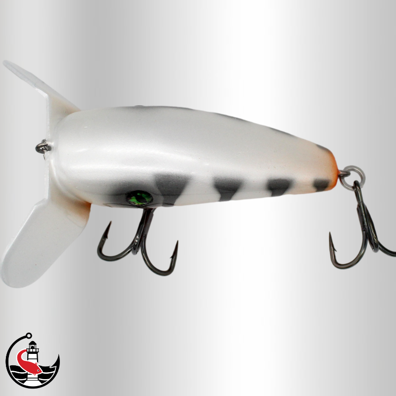 "Stormer" ST90 90mm Surface Lure - White Ghost