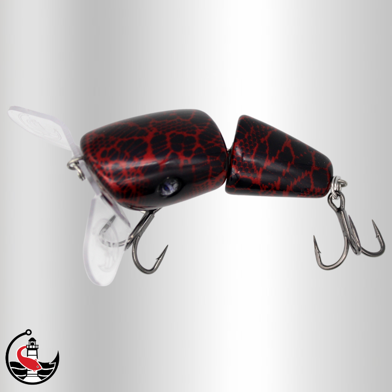 "Stormer ST90J" Jointed 90mm Surface Lure - Blood Red