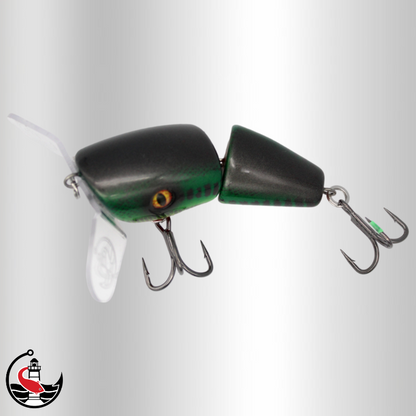 "Stormer ST90J" Jointed 90mm Surface Lure - Green Tune