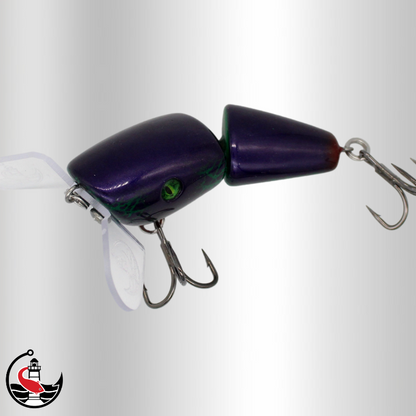 "Stormer ST90J" Jointed 90mm Surface Lure - Purple Magic