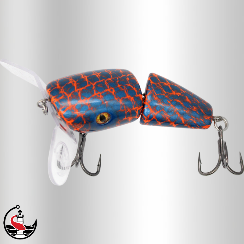 "Stormer ST90J" Jointed 90mm Surface Lure - Tricky Orange