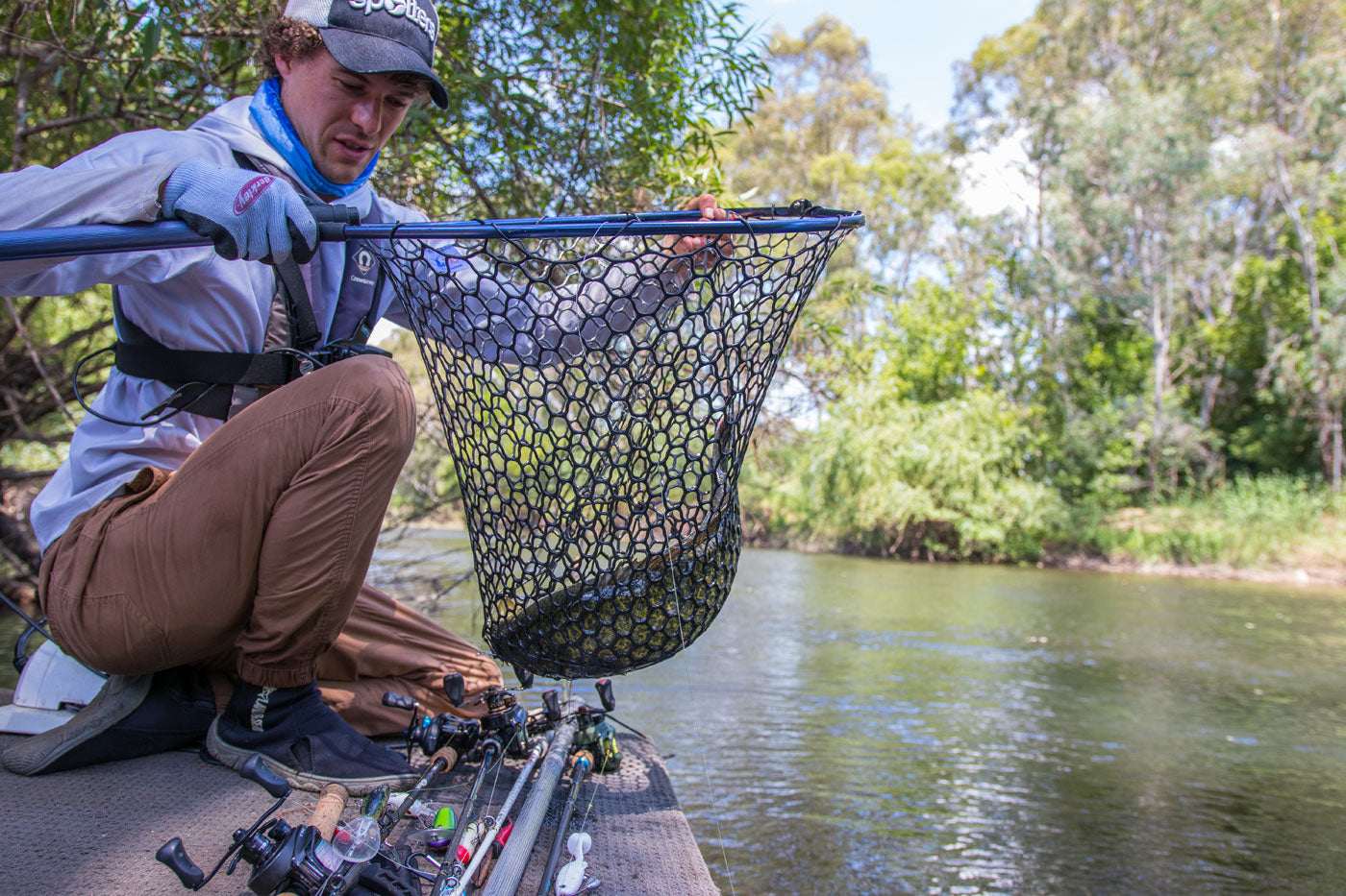'FOLDAWAY' Large Folding Landing Net