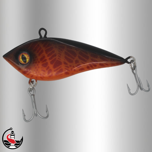 "Illuminator" IL70 70mm Vibe Lure - Red Screamer