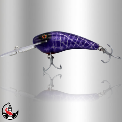 "Stomper 90" 90mm Deep Diver - Purple Gremlin