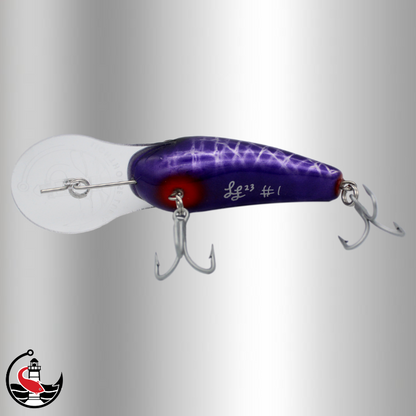 "Stomper 90" 90mm Deep Diver - Purple Gremlin