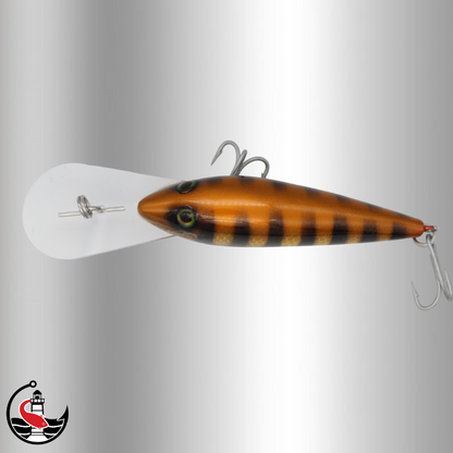 "Scorcher" LS75 75mm Deep Diver - Honey Tiger