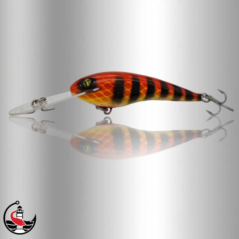 "Scorcher" LS75 75mm Deep Diver - Orange Tiger