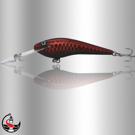 "Scorcher" LS75 75mm Deep Diver - Red Shine
