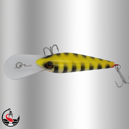 "Scorcher" LS75 75mm Deep Diver - Yellow Tiger