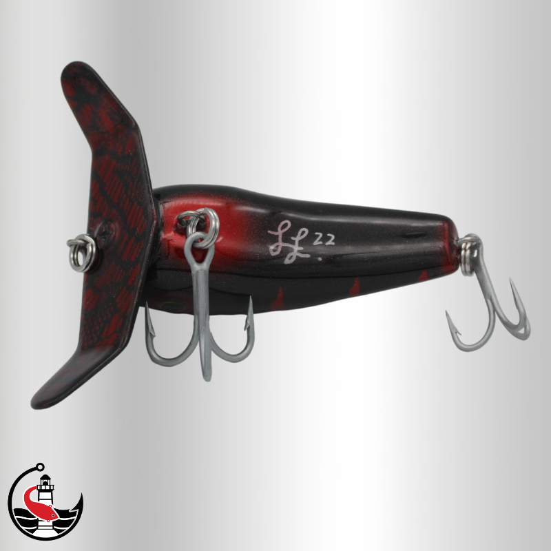 "Stormer" ST90 90mm Surface Lure - Black Devil