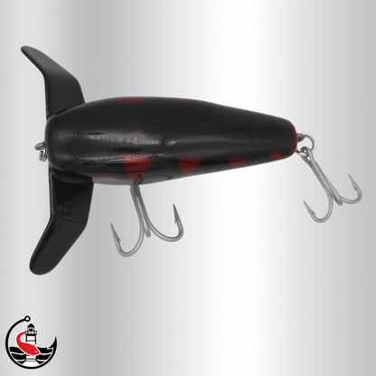 "Stormer" ST90 90mm Surface Lure - Black Devil