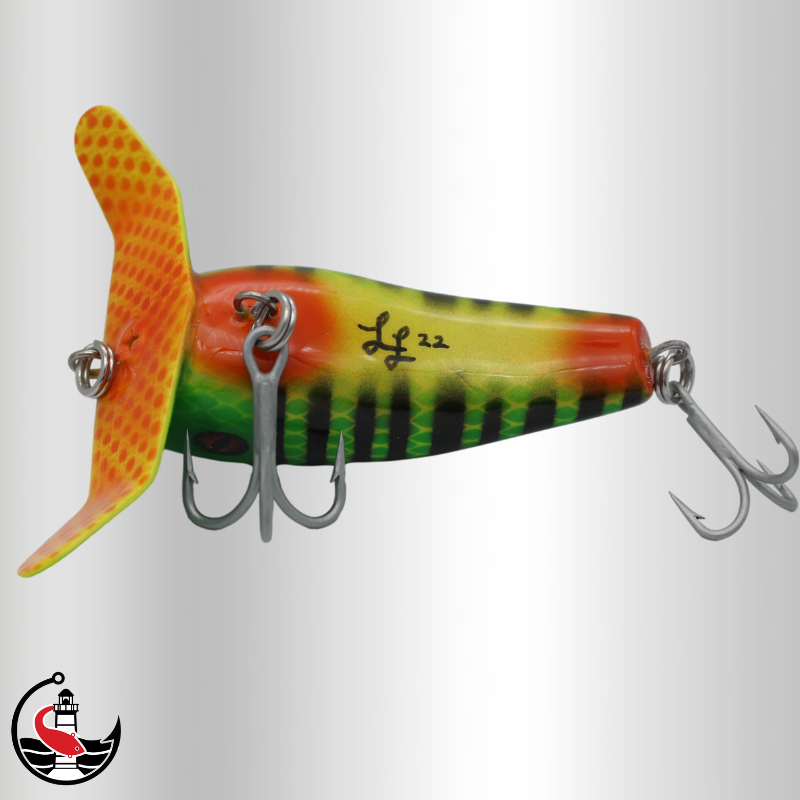 "Stormer" ST90 90mm Surface Lure - Green Tiger