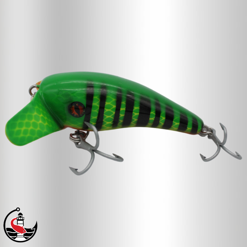 "Stormer" ST90 90mm Surface Lure - Green Tiger