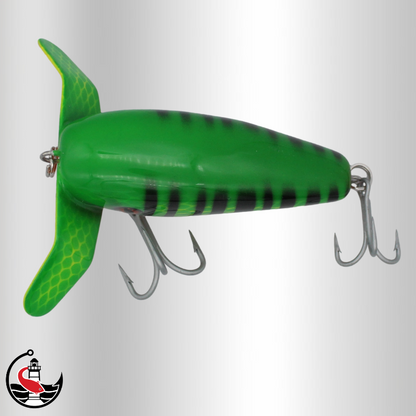 "Stormer" ST90 90mm Surface Lure - Green Tiger