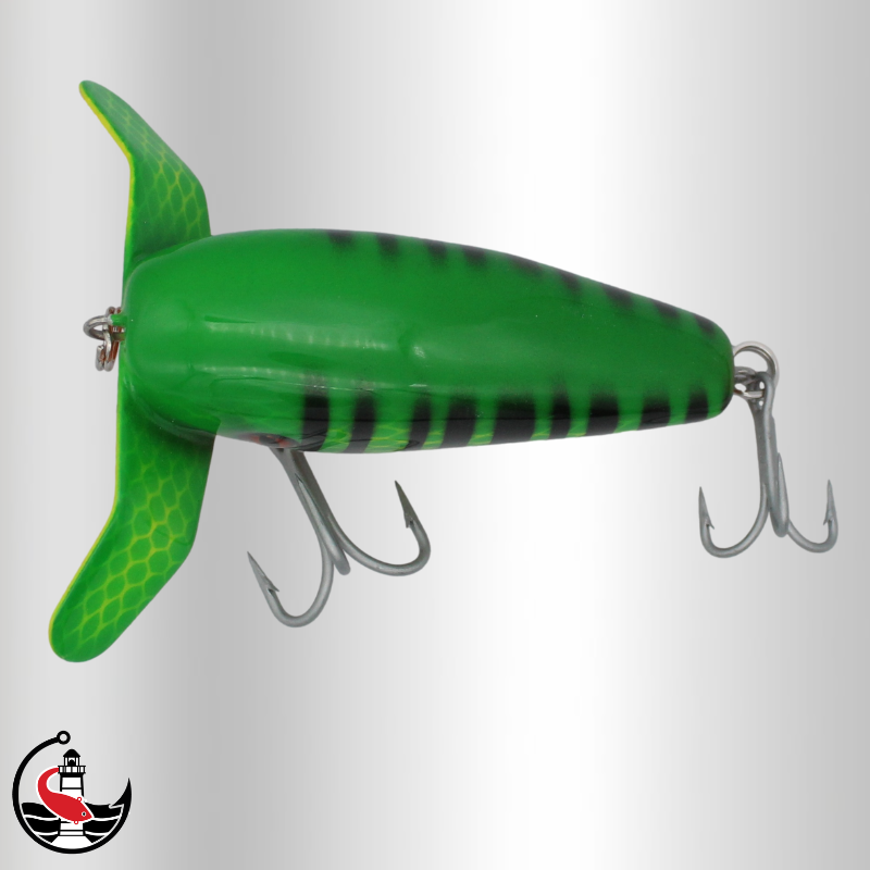 "Stormer" ST90 90mm Surface Lure - Green Tiger